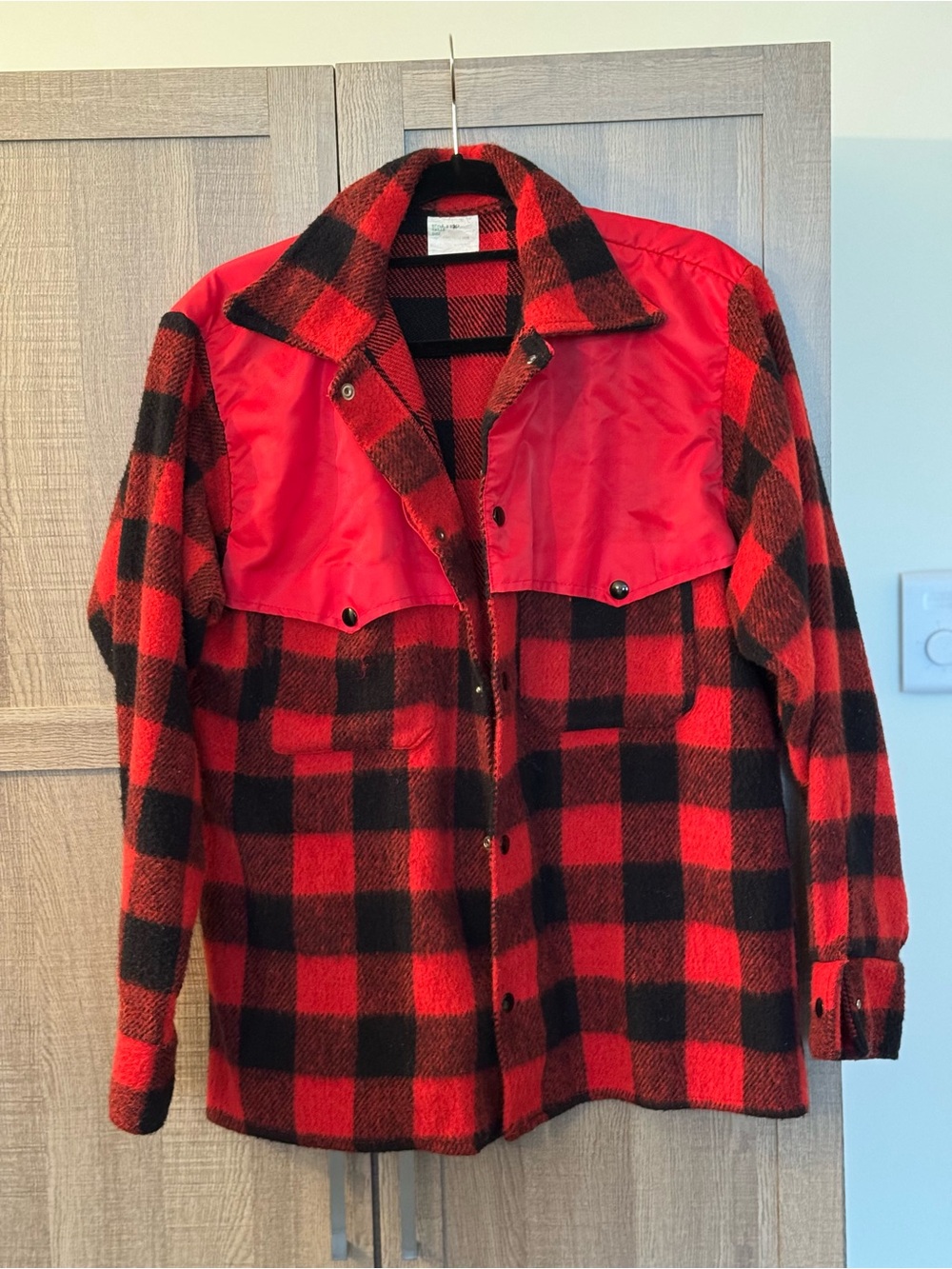Red and Black Buffalo Plaid Jacket